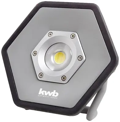 kwb površinski reflektor s polnilno baterijo s tehnologijo SMD LED, karakter dnevne svetlobe, 5200 mAh Li-Ion baterija, ANSI FL 1 - standard, luč s 3