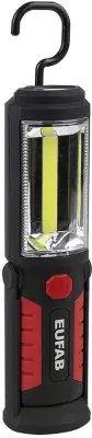 Mini delovna lučka COB / LED s kavljem in močnim magnetom Eufab 13494  led delovna luč  baterijsko