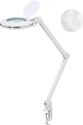TOOLCRAFT 2147853 LED-svetilka z lupo Faktor povečave: 2.25 x