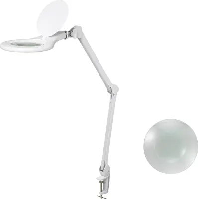 TOOLCRAFT 2181343 LED-svetilka z lupo Faktor povečave: 1.75 x, 3 x
