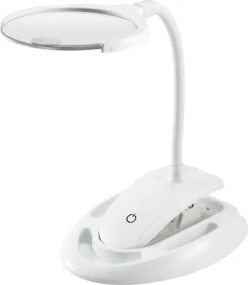 TOOLCRAFT TO-6378552 LED-svetilka z lupo Faktor povečave: 1.75 x, 3 x