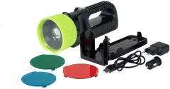 AccuLux LED-žepna luč UniLux Pro črne barve, zelene barve LED 1/ 2: 35 h/6 h
