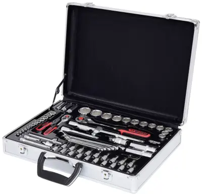 Garnitura nasadnih ključev 1/4&quot\,+1/2&quot\,\, 70 kosov KS Tools 911.0670 9110670 komplet orodja