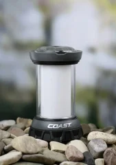 LED svetilka za kampiranje Coast EAL12 baterijski pogon 312 g črne -srebrne barve 20374