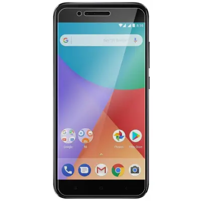 Zaščitno steklo iz kaljenega stekla za Xiaomi Mi A1, trdota 9H, odporno na drobljenje