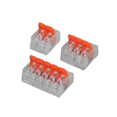 Komplet hitrih sponk 55 kos 2P/25, 3P/25, 59/5 32A 250V