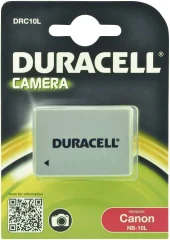 Akumulator za kamero Duracell nadomešča orig. akumulator NB-10L 7.4 V 820 mAh