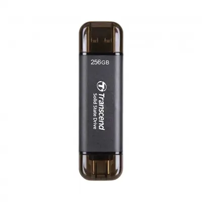 TRANSCEND SSD prenosni 256GB 310C, USB A, USB C, 1050/950 MB/s zunanji trdi disk