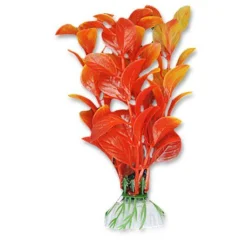 Akvarijska rastlina umetna 10cm rdeča