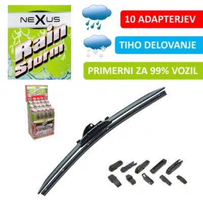 Univerzalni avto brisalec Rain Storm 21"/53 cm