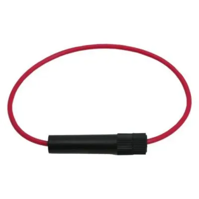 Nosilec varovalk na kablu 6.4 x 30 mm
