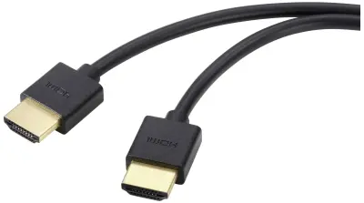 SpeaKa Professional HDMI priključni kabel HDMI-A  vtič\, HDMI-A  vtič 3.00 m črna #####8K UHD\, prilagodljiv HDMI kabel SP-11004220