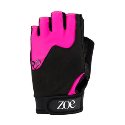 Zoe Essentials Fitness Gloves, Pink Nude - XS