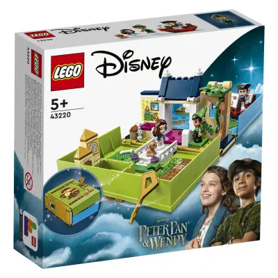 LEGO Disney 43220 Knjiga pustolovskih zgodb Petra Pana in Wendy