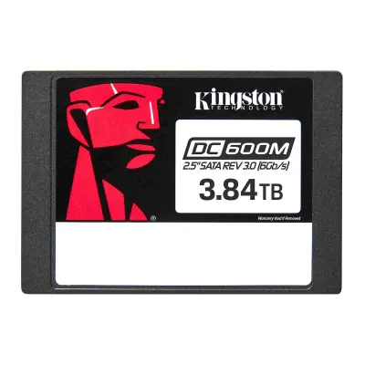 KINGSTON SSD 3,84TB DC600M, 2,5", SATA3.0, 560/530 MB/s vgradi trdi disk