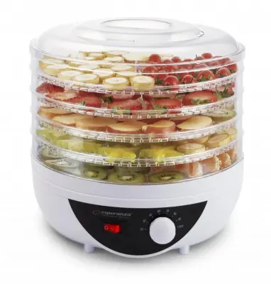 Sušilnik za gobe, sadje in zelenjavo 250W – 5 sušilnic