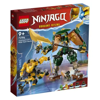 LEGO NINJAGO 71794 Lloydov in Arinov robotski oklep ninja ekipe