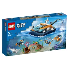 LEGO City 60377 Raziskovalni potapljaški čoln