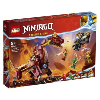 LEGO NINJAGO 71793 Heatwavov transformerski lavinski zmaj
