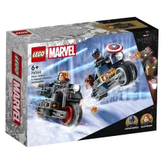 LEGO Marvel 76260 Motorja Črne vdove in Stotnika Amerike
