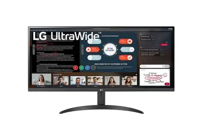 LG 86,4 cm (34,0") 34WP500-B 2560x1080 Curved 75Hz IPS 5ms 2xHDMI Zvočniki sRGB95% HDR10 monitor