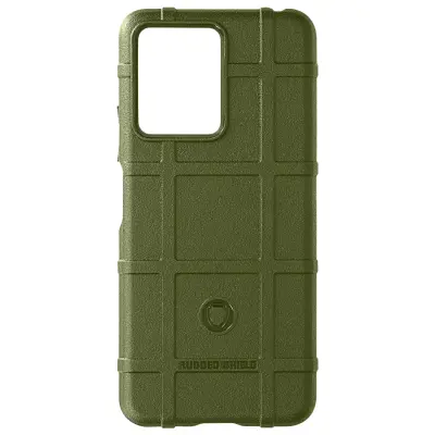 Teksturiran 3-D ovitek Anti-shock zelen za Xiaomi Redmi Note 12 5G in Note 12 4G