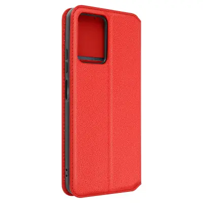Rdeca preklopna torbica z držalom za kartice za Redmi Note 12 Pro/12 Pro Plus 5G