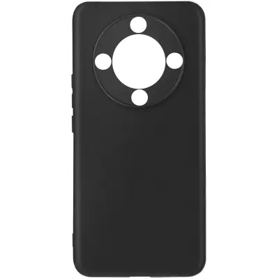 Ovitek za Honor Magic 5 Lite in X9a Tanek Fleksibilen Silikonski Gel - Crn