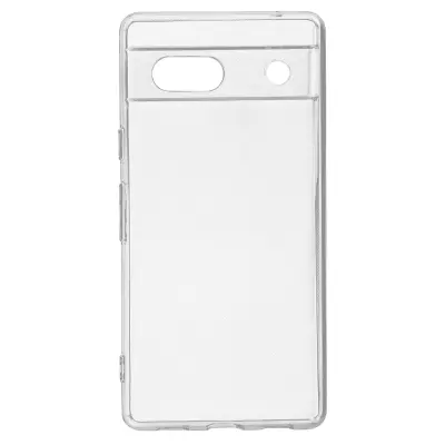 Ovitek za Google Pixel 7a tanek upogljiv silikonski gel - prozoren