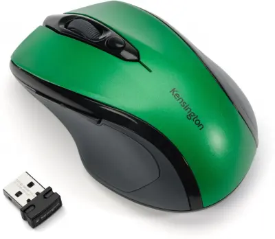 Miška brezžična kensington pro fit zelena k72424ww