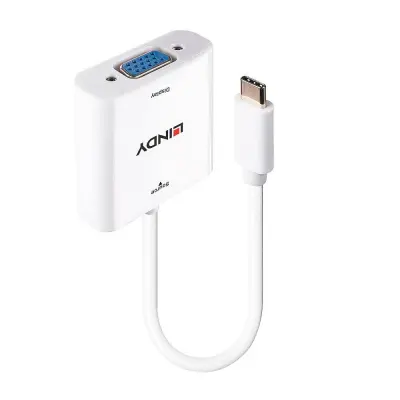 LINDY USB-C® adapter [1x moški konektor USB-C® - 1x ženski konektor VGA] 43355