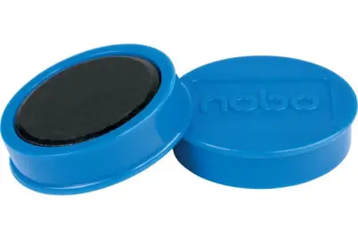 Magnetki nobo 38mm 1/10 močni modri 191530638
