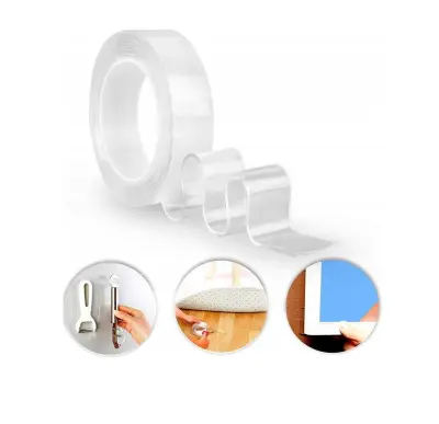 Obojestranski trak MAGIC TAPE za večkratno uporabo 30x100mm