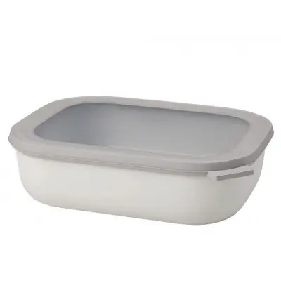 Cirqula posoda za shranjevanje 2l / 24,9x19,8x7cm / nordijsko bela / plastika PP, TPE