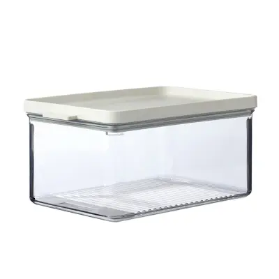 Omnia Frigo posoda za sir 2,59l / 21,9x14,7x11cm / nordijsko bela / PP, SAN, TPE