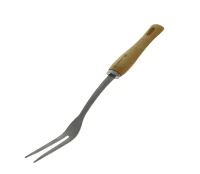 B Bois servirna vilica 31cm / les, inox