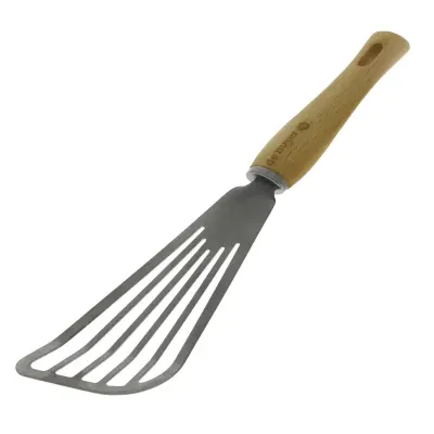 B Bois lopatka-obračalka 29cm / les, inox