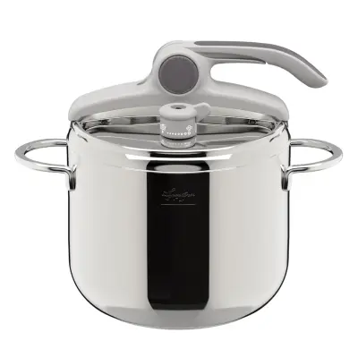 Ekonom lonec Deliziosa Lagoeasy'up 22cm / 7 l / inox / indukcija