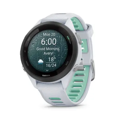 Forerunner 265S, Whitestone