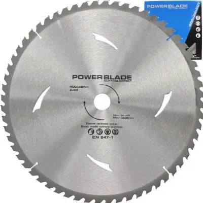 WIDIA rezalna plošča za les – žagin list 60 zob 400x32mm