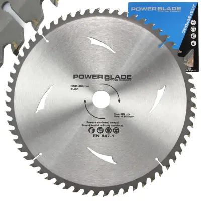 WIDIA rezalna plošča za les – žagin list 60 zob 350x32mm
