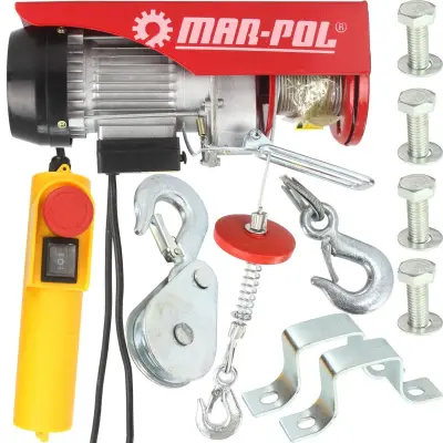 12m električno dvižno dvigalo 550W – vitel do 300kg