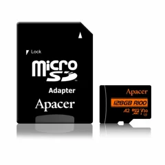 APACER microSD XC 128GB spominska kart. UHS-I U3 R100 V30 A2