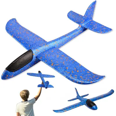 Veliko jadralno letalo iz stiropora 49cm MIX