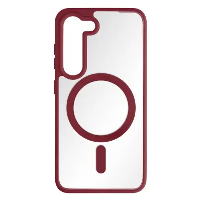 Ovitek MagSafe za Samsung Galaxy S23 trda hrbtna stran Contour Bordeaux
