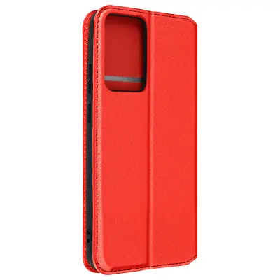 Ovitek za Xiaomi 13 Lite Magnetic Flip Stand Red