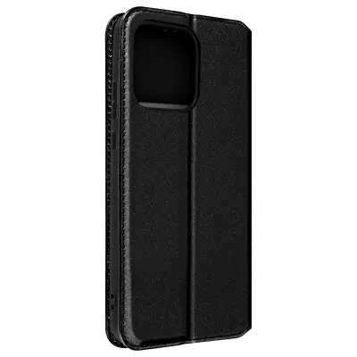 Ovitek za Xiaomi Redmi 12C Magnetic Flip Stand Black