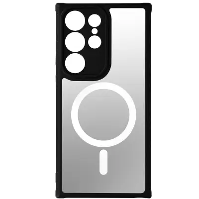 Ovitek MagSafe za Samsung Galaxy S23 Ultra crn