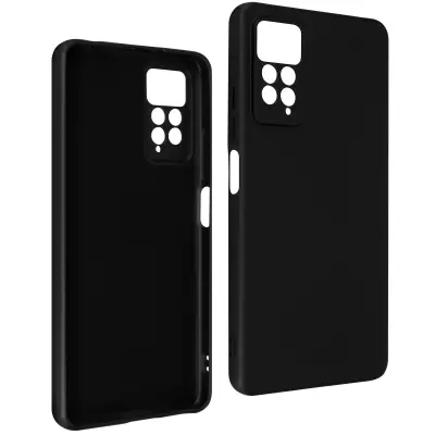 Ovitek za Redmi Note 11 Pro 5G Semi-rigid Soft-touch Black