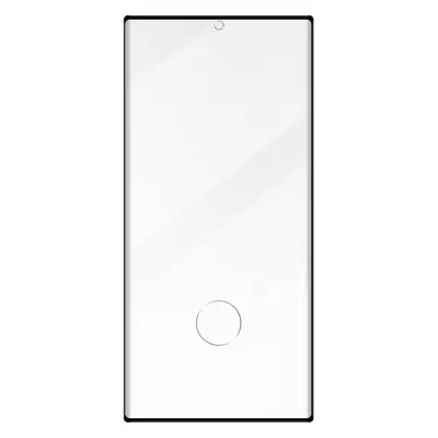 Kaljeno steklo za Samsung S23 Ultra Contour Black Adhesive Curved Anti-explosion